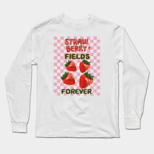 strawberry Long Sleeve T-Shirt